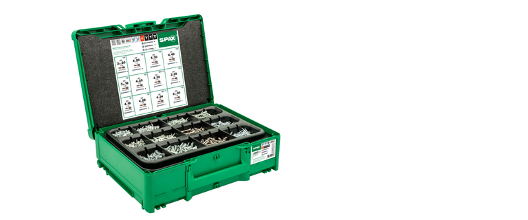 Zur Kategorie SPAX Sortimentskoffer & -boxen wechseln