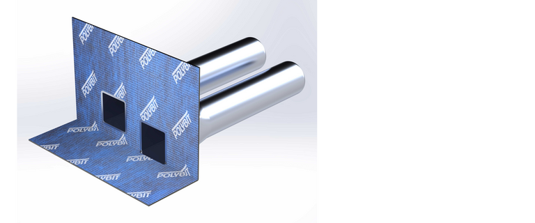 Zur Kategorie Attika-Duo-Durchführung V4A versetzte Höhe wechseln