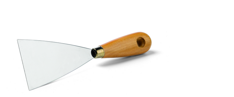 Zur Kategorie Malerspachtel flexibel, Holzgriff wechseln