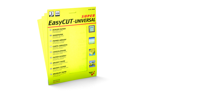 Zur Kategorie Trockenschleifpapier EasyCUT 3-er Pack wechseln