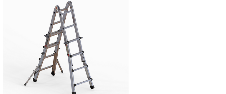 Zur Kategorie Nr. 31631 Vario-Klappleiter PREMIUM mit Standverbreiterung wechseln