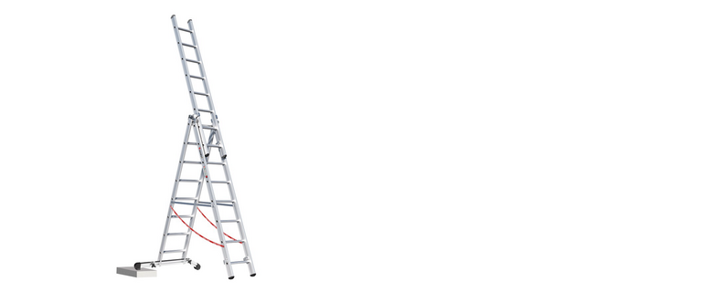 Zur Kategorie Nr. 30766 Mehrzweckleiter 3-tlg. PREMIUM m.Vario-Traverse wechseln