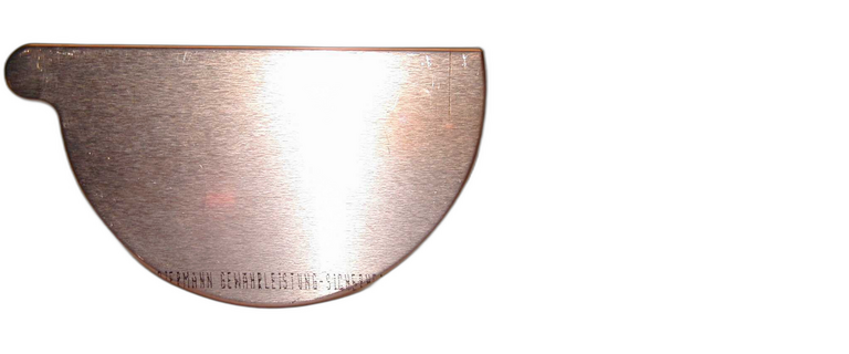 Zur Kategorie Kupfer halbrund, zum Aufstecken wechseln