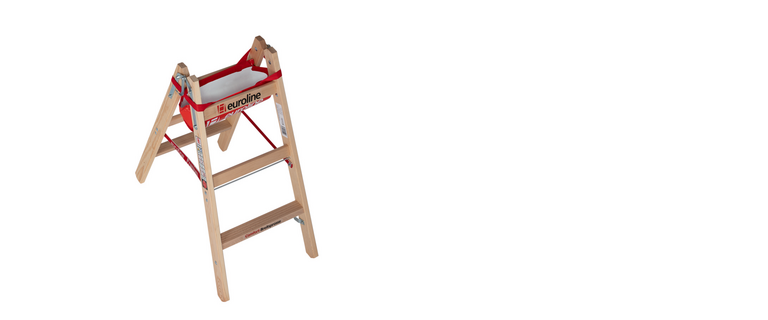 Zur Kategorie Typ 10504 Holz-Sprossenstehleiter m. Breitsprosse & Eimerhaken wechseln