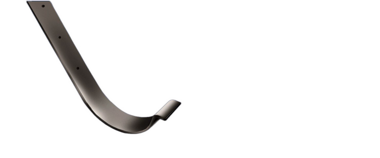 Zur Kategorie Rinneisen halbrund Stahl Anthra-Zink wechseln