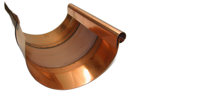 Zur Kategorie Kupfer Rinnendila halbrund wechseln