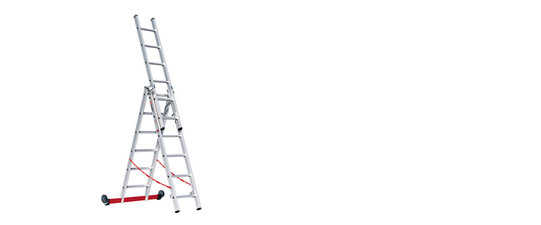 Zur Kategorie Nr. 30778 Mehrzweckleiter 3-tlg., PREMIUM rollbar wechseln