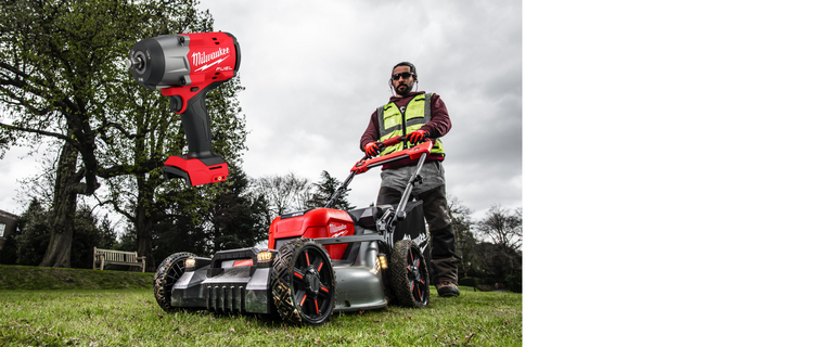 Zur Kategorie Rasenmäher + Schlagschrauber Sets wechseln