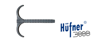 Zur Kategorie Hüfner Rohrhaken KRALLE aus Nylon, zweiseitig wechseln