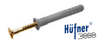 Zur Kategorie Hüfner Nageldübel Senkkopf FIX COLOR mit farbiger Nagelschraube - vermessingt wechseln