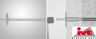 Zur Kategorie Dämmstoffhalter mit Iso-Pilz u. Kunststoffnagel wechseln