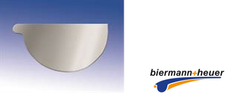 Zur Kategorie Zink Rinnenböden halbrund wechseln