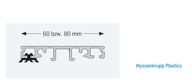 Zur Kategorie Randsprossenprofil 5562-1, 60mm wechseln