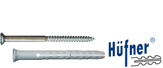 Zur Kategorie Hüfner Rahmendübel RLTF mit Innenstern Schraube wechseln