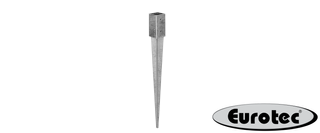 Zur Kategorie Einschlagbodenhülse für Vierkantpfosten wechseln