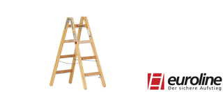 Zur Kategorie Typ 10501 Holz-Sprossenstehleiter m. Eimerhaken wechseln