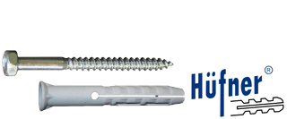 Zur Kategorie Hüfner Rahmendübel RKS mit Sechskant Schraube wechseln