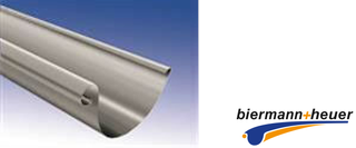 Zur Kategorie Zink Halbrundrinne wechseln