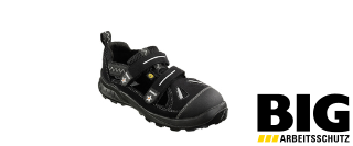 Zur Kategorie S1 ESD Sicherheits-Sandalen wechseln