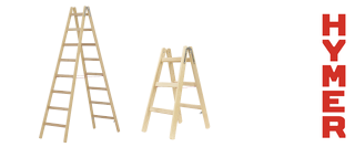 Zur Kategorie Holz-Sprossenstehleiter 71410 beidseitig wechseln