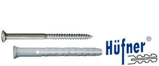 Zur Kategorie Hüfner Rahmendübel RLP mit Pozidrive Schraube wechseln