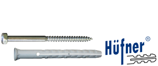 Zur Kategorie Hüfner Rahmendübel RLSF mit Sechskant Schraube wechseln