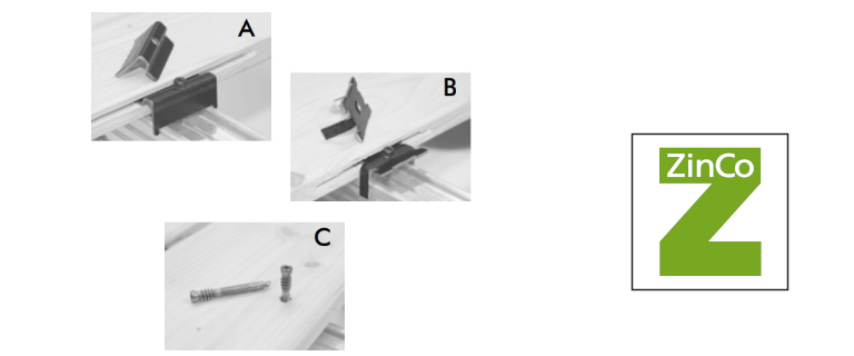 Zur Kategorie Holzbelag Klammern & Schrauben wechseln