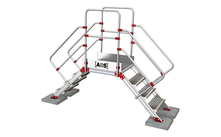 Überstieg-Treppe (einseitig)