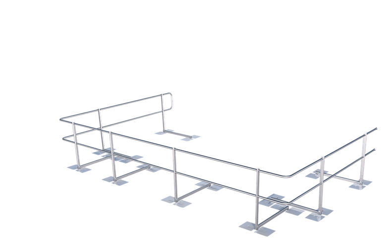 Geländeranlage je m