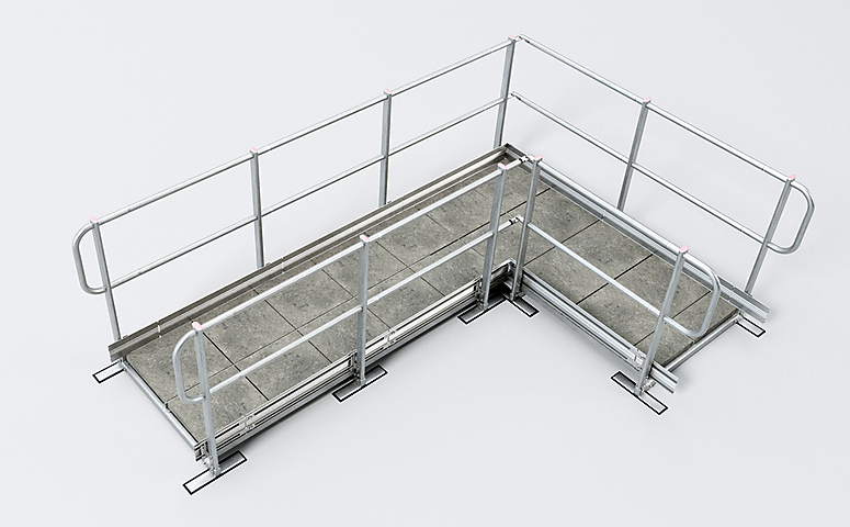 Rettungsweg Start-/Endelement