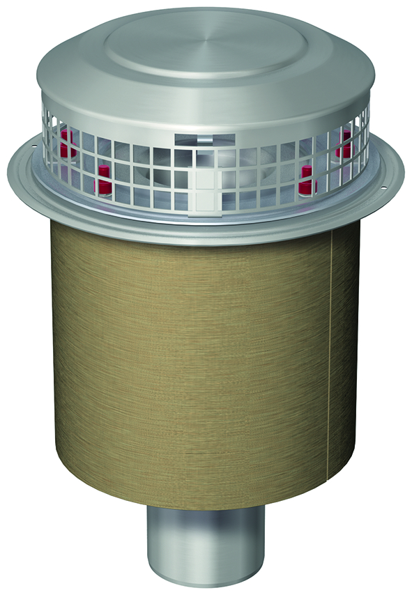 Brandsch.-Dachablauf 90°