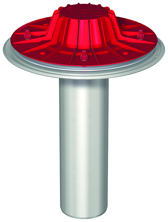 Brandsch.-Dachablauf 90°