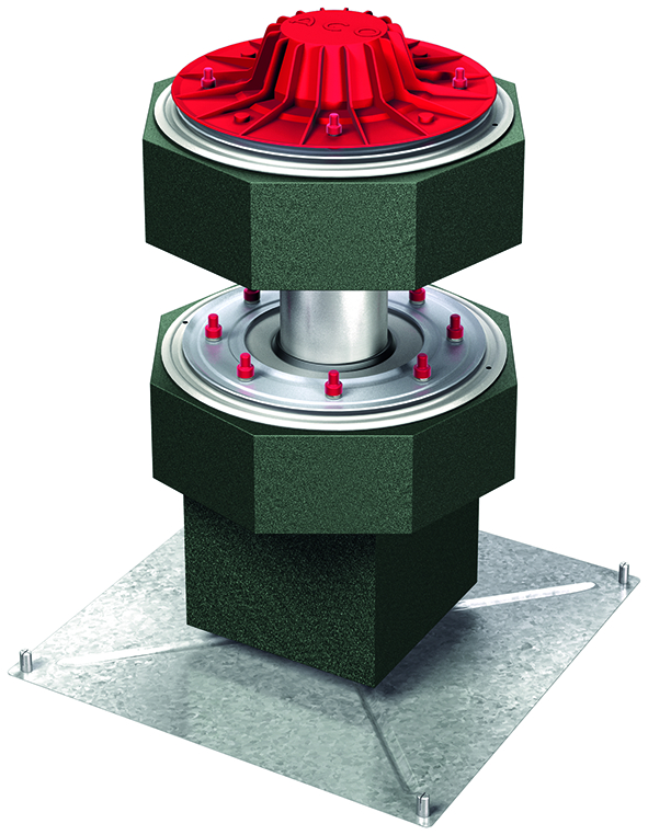 Brandsch.-Dachablauf 90°