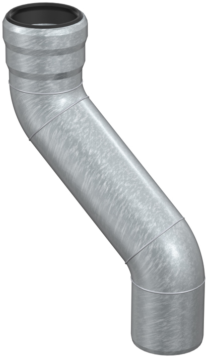 Sprungrohr m.Muffe