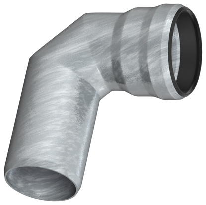 Winkelbogen 90° m.Muffe
