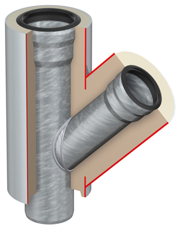 Verbundrohr-Red.-Abzweig