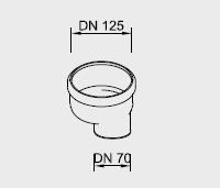 Reduzierung exzentr.