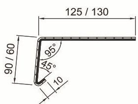 VB-Profil Traufeinhang