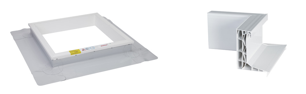 Lichtkuppel-Aufsetzkranz AK 1600