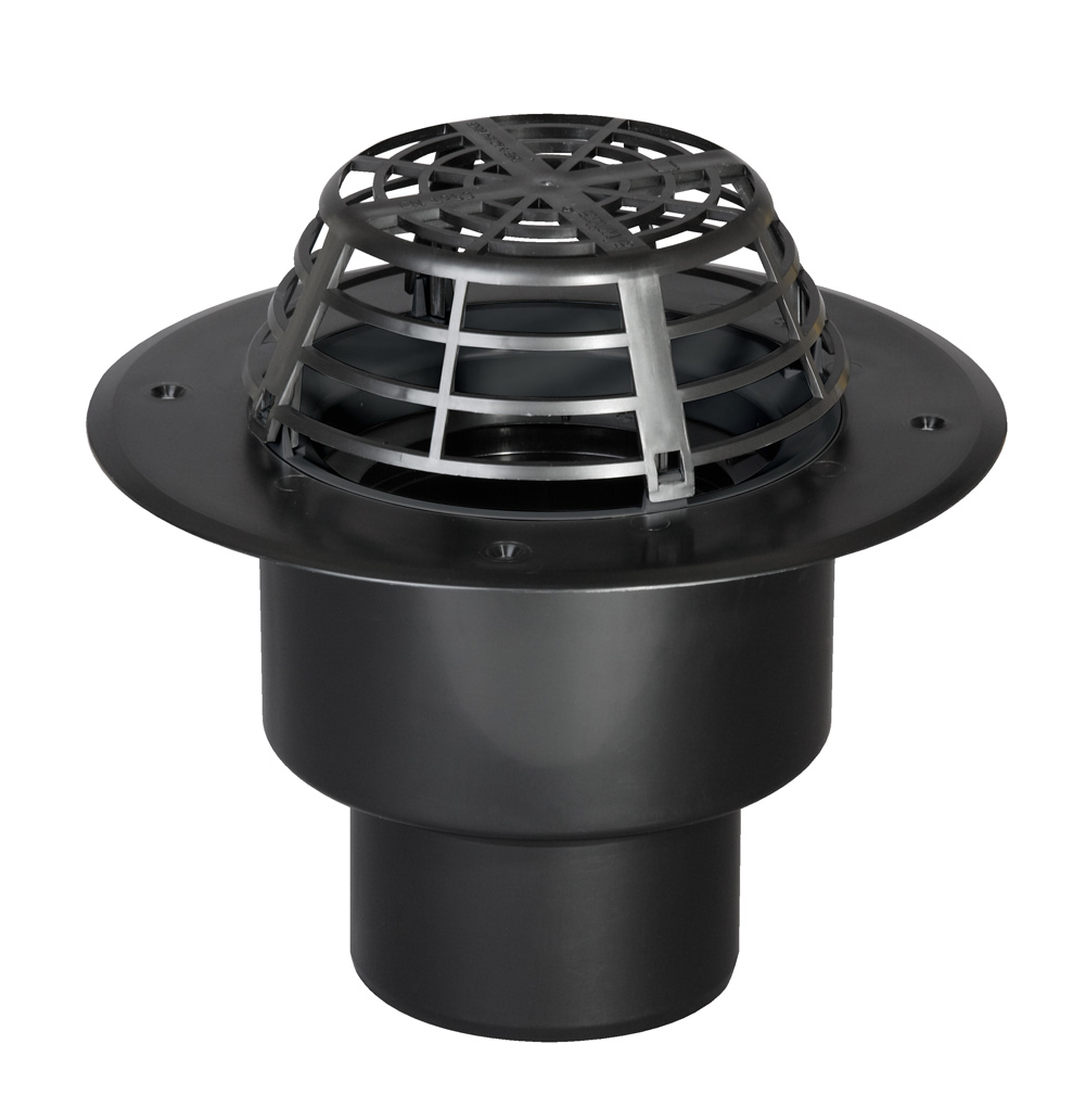 Dachablauf senkr. heizb.