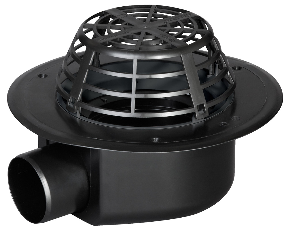 Dachablauf waager. heizb.