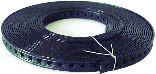 Lochbandeisen m. PVC beschichtet