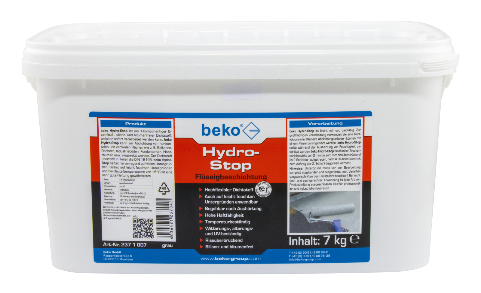 Hydro-Stop Flüssigbeschichtung