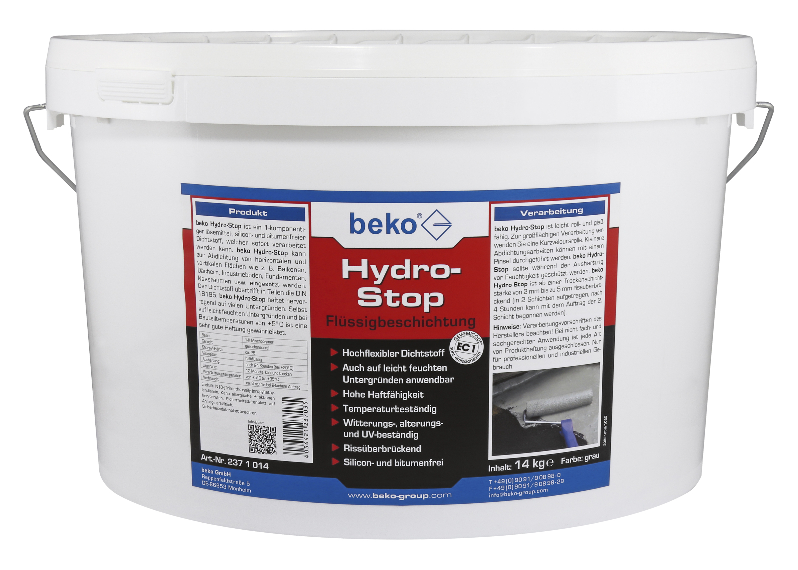 Hydro-Stop Flüssigbeschichtung