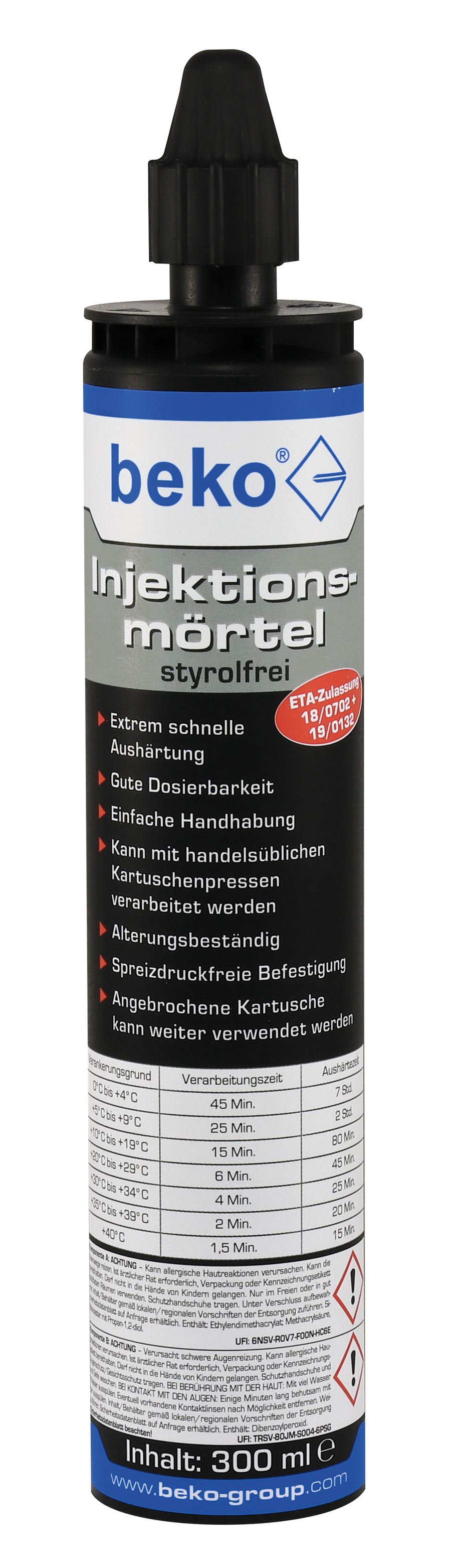 2-K Vinylesterharzmörtel (GSV*)