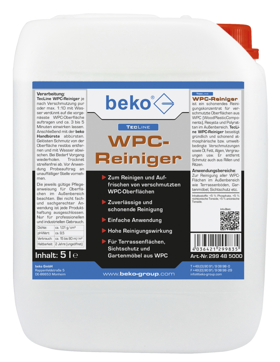 TecLine WPC-Reiniger