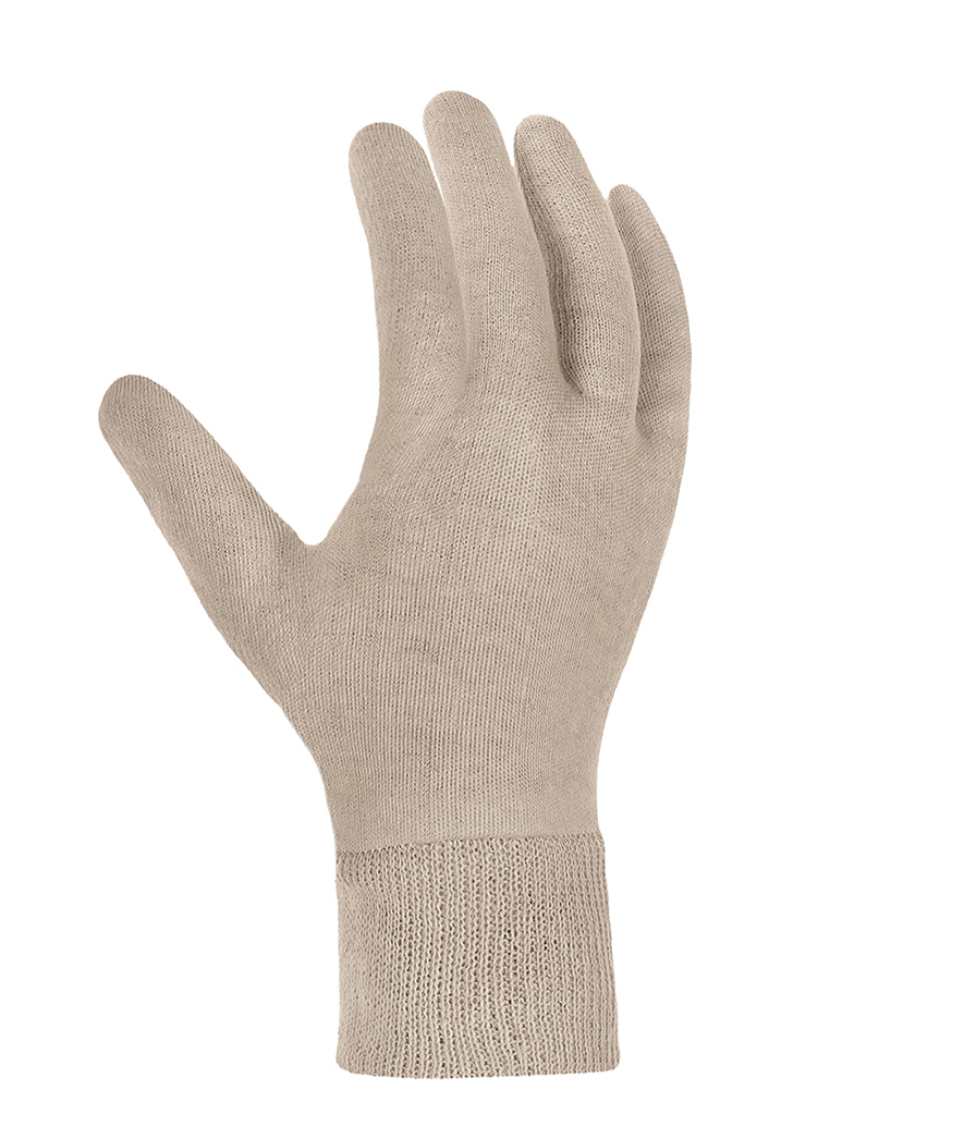 Baumwolltrikot-Handschuh