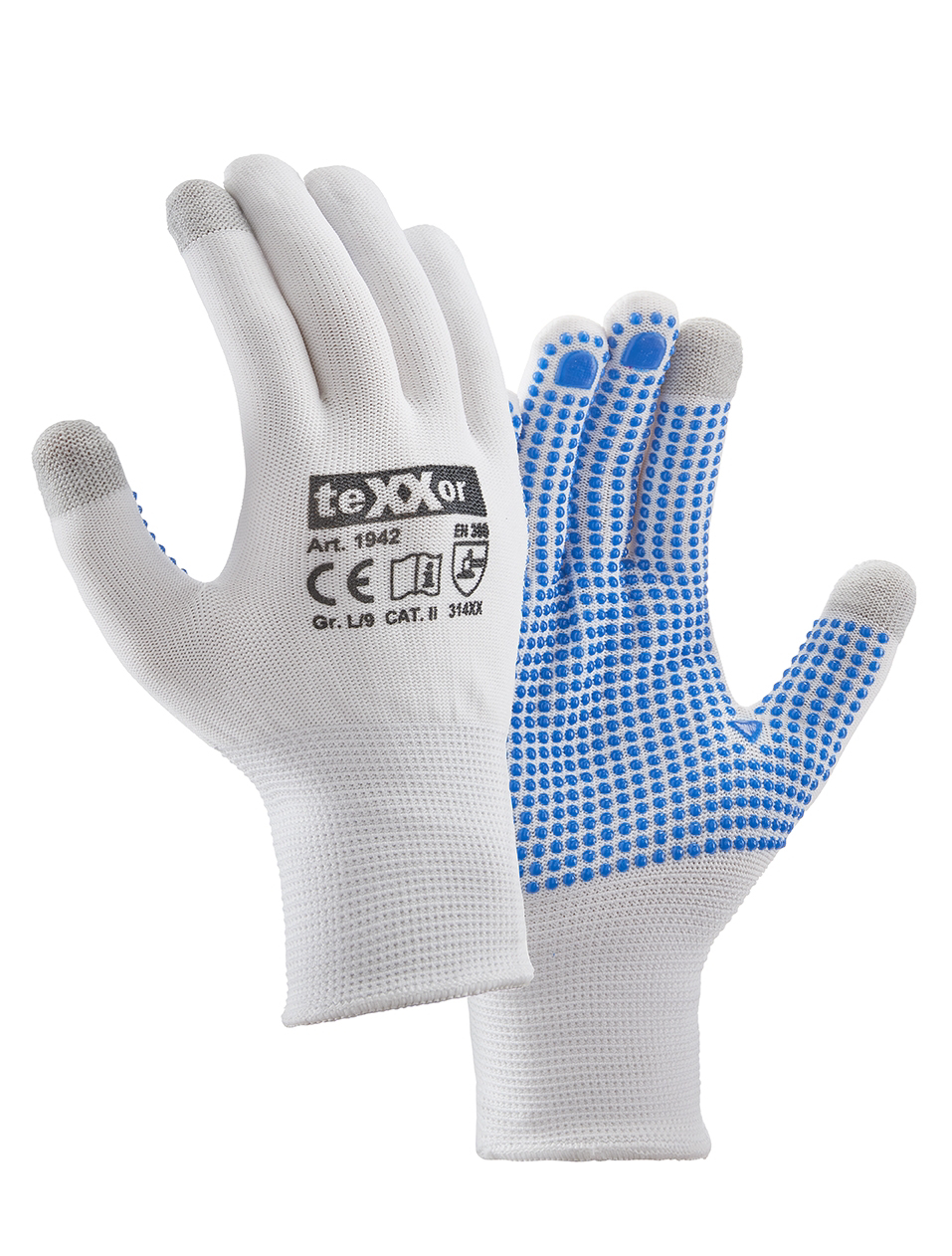 Feinstrick-Handschuh