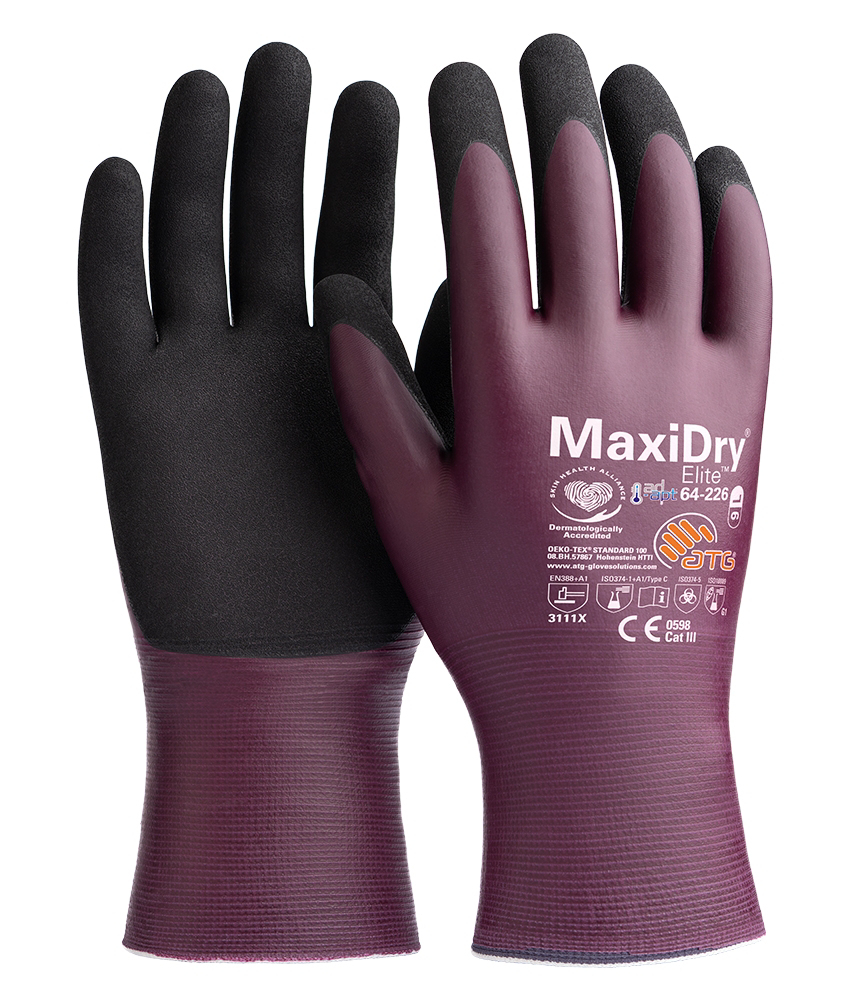 Nylon-Strickhandschuh