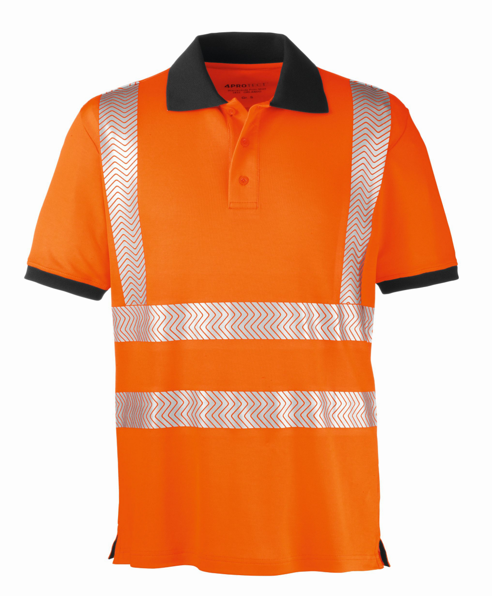 Warnschutz-Poloshirt